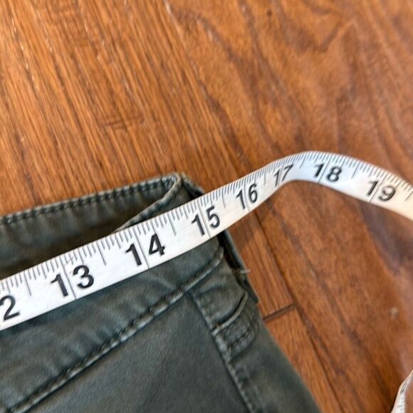 Ag Adriano Goldshmied the Abbey mid rise super skinny fit green jeans 30 - Picture 6 of 14